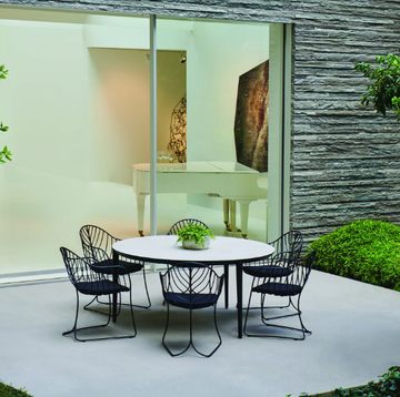 U-NITE - Round ceramic garden table by Royal Botania - view 3
